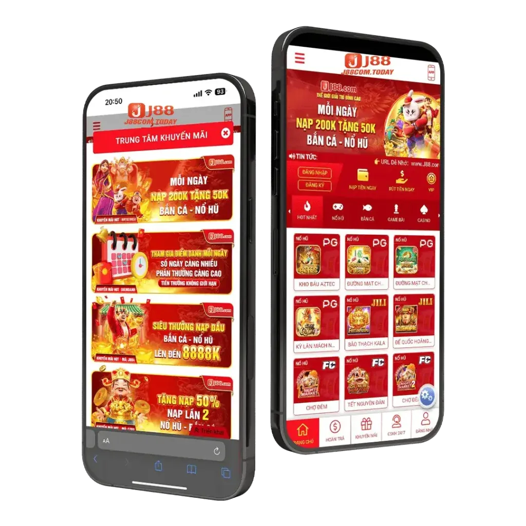 Giao diện người dùng hiện đại và dễ sử dụng của Goo888 trên màn hình điện thoại và máy tính